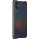 Black - Samsung Galaxy A51 128GB 6.5" 4G LTE Unlocked, (Renewed)